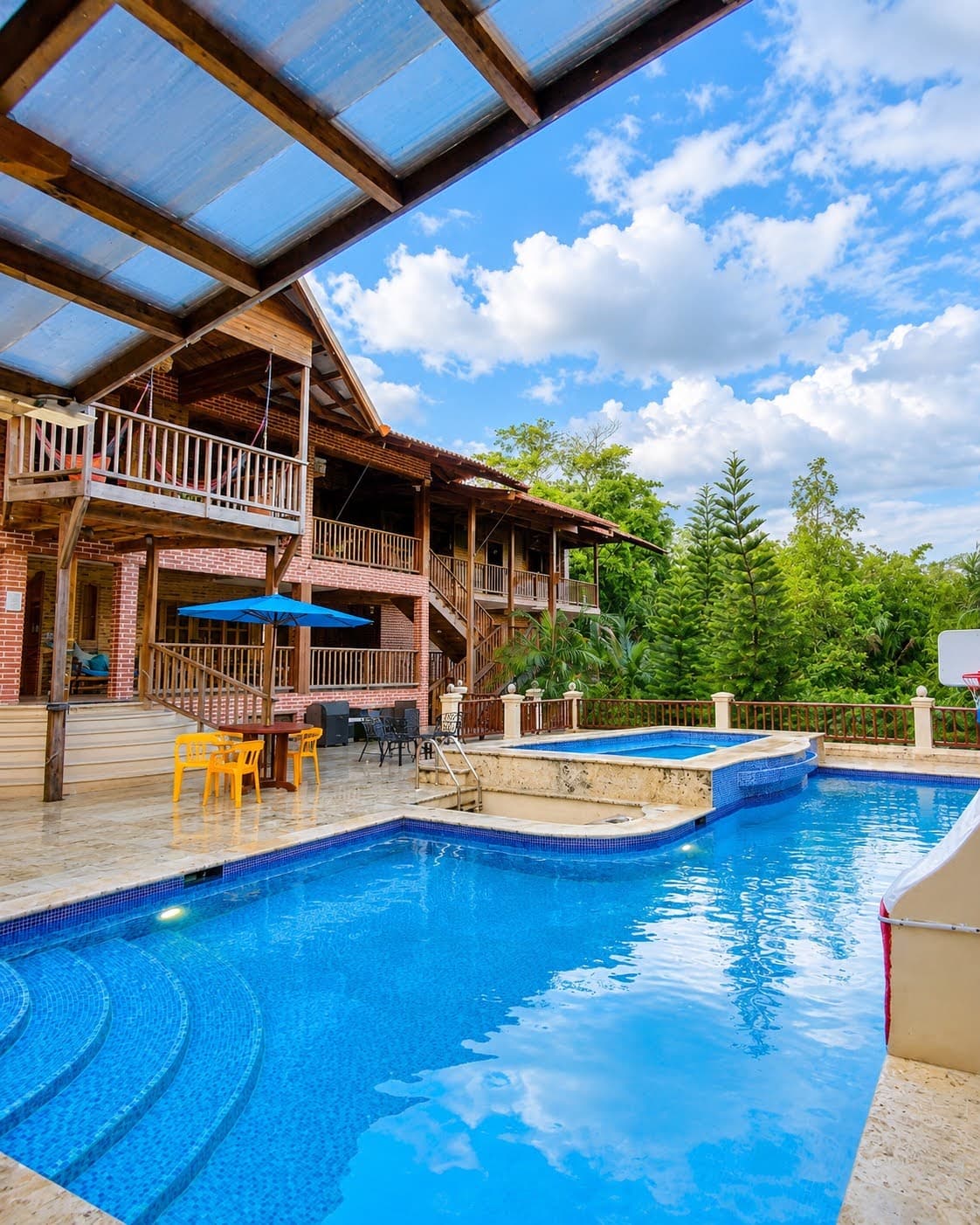 Villa Doña Macha — Pasadía con piscina y jacuzzi en Pedro Brand
