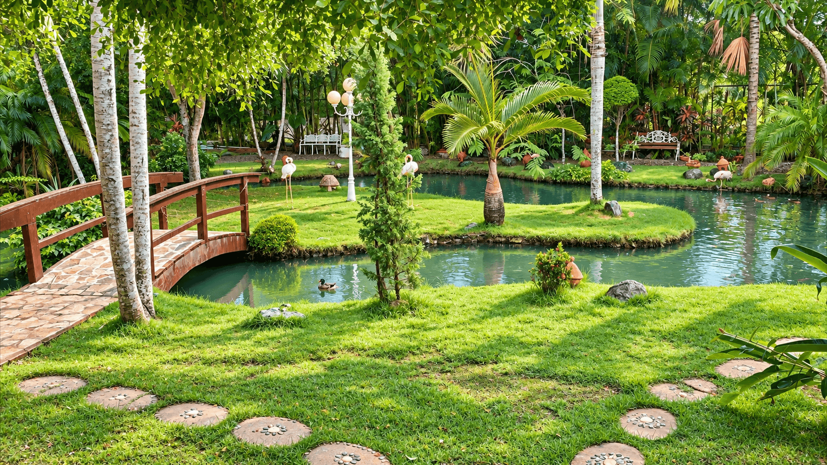 Hacienda Familia B.M. — Pasadía con piscina