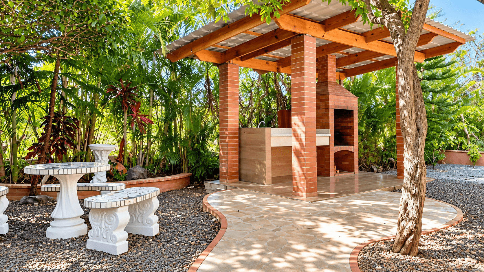 Hacienda Familia B.M. — Pasadía con piscina